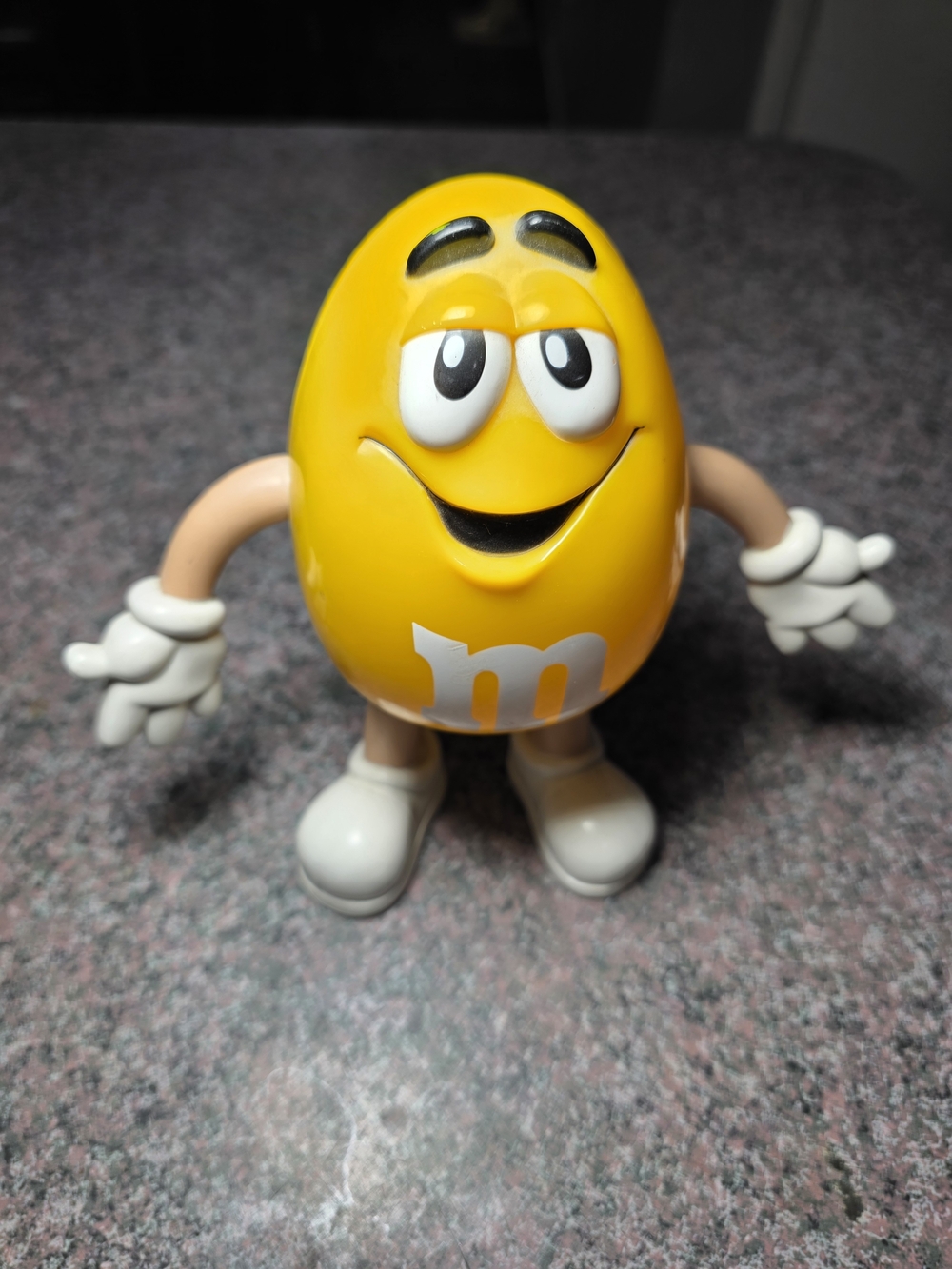 M&M's Yellow Character Figure Toy - Playable Kids Toy